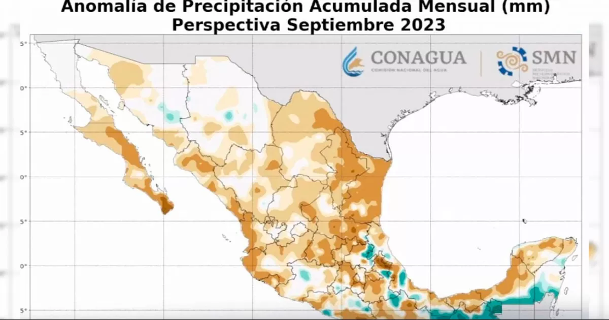 Será un septiembre ‘atípico’; advierten pocas lluvias y más sol para Coahuila