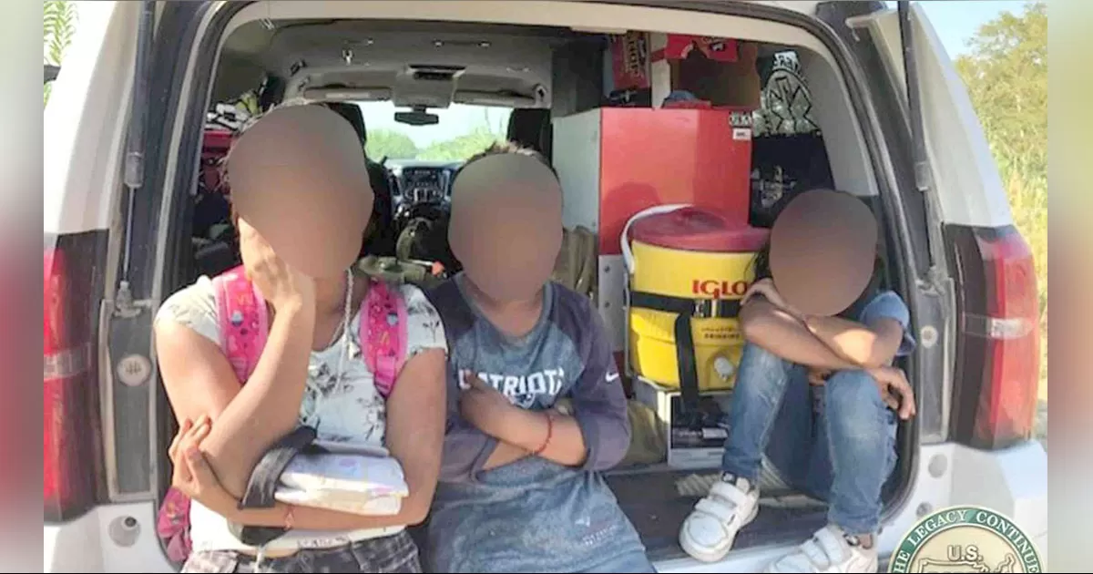 Fueron llevados a un campamento de la Border Patrol