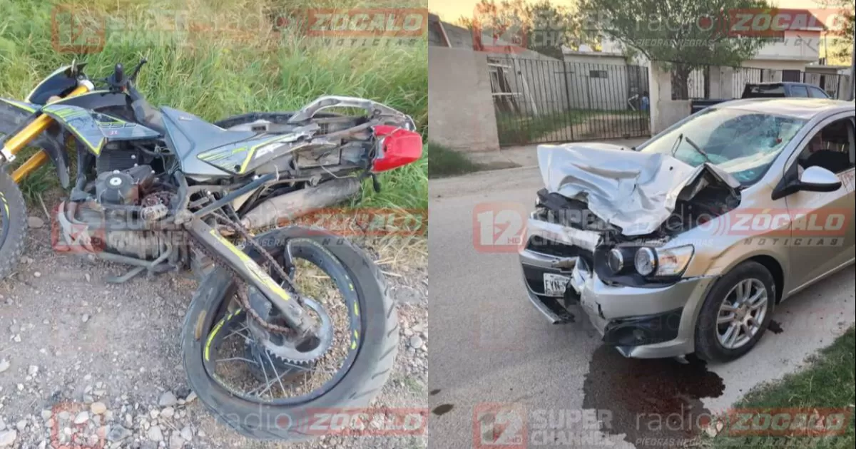 Conductor impacta y mata a motociclista en Acuña