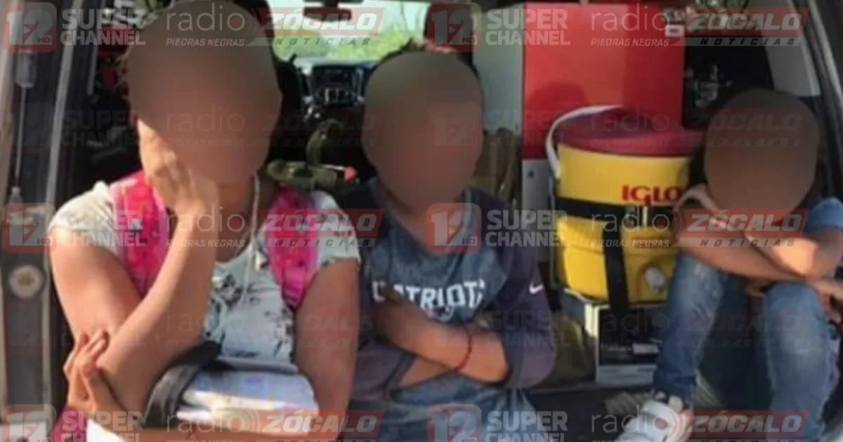 Afortunadamente las autoridades migratorias pudieron encontrarlos y darles auxilio