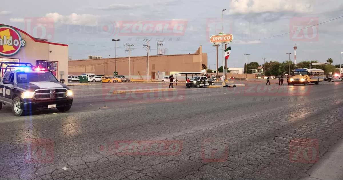 Un peatón perdió la vida al ser arrollado por un autobús de transporte de personal