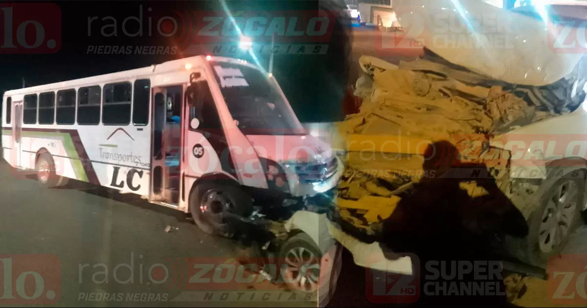 Deja camionazo 5 heridos en Acuña