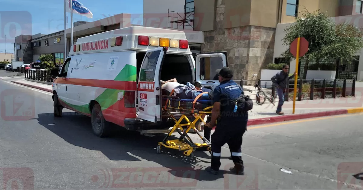 El accidente quedó consignado, pues la presunta responsable es menor de edad