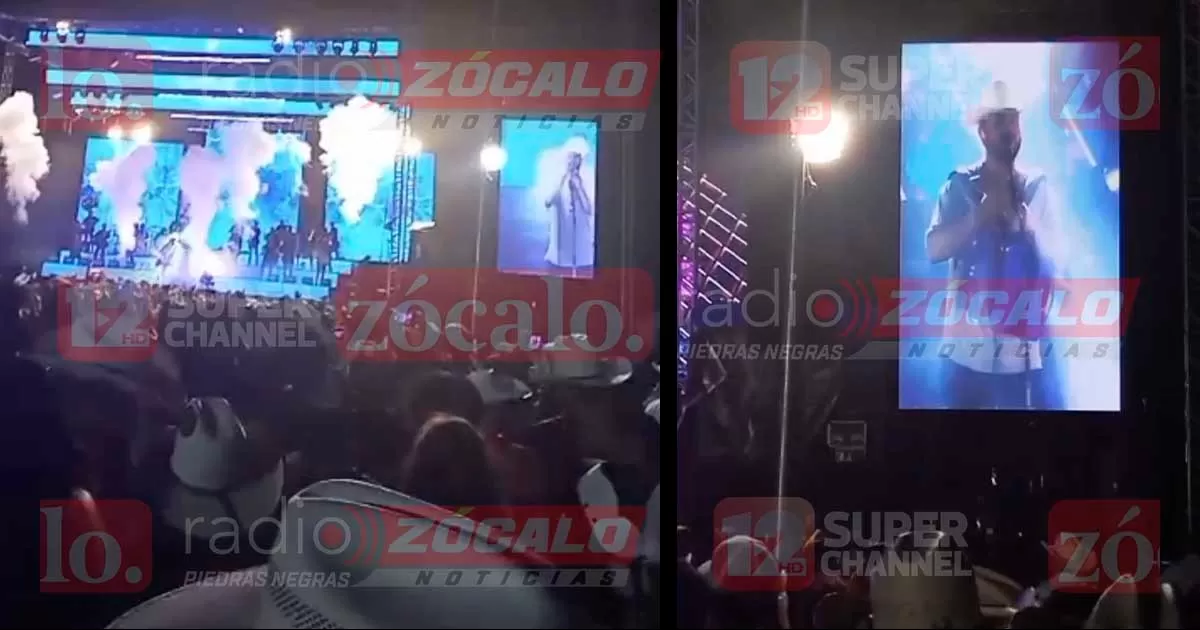 La alegría y algarabía dominó a los asistentes al concierto de uno de los cantantes con mayor audiencia a nivel nacional.