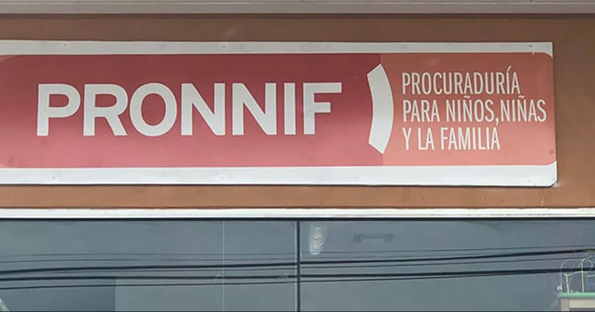 Cuando son menores de 12 años, la Pronnif lleva a cabo las investigaciones correspondientes en el caso
