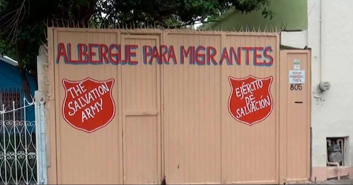 Oleada de migrantes sólo se refleja por horas en el Ejército de Salvación