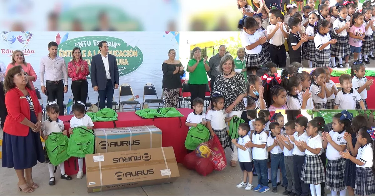 Llevan jornada "Todos a la Escuela" al kínder Cleotilde Reyes Herrera