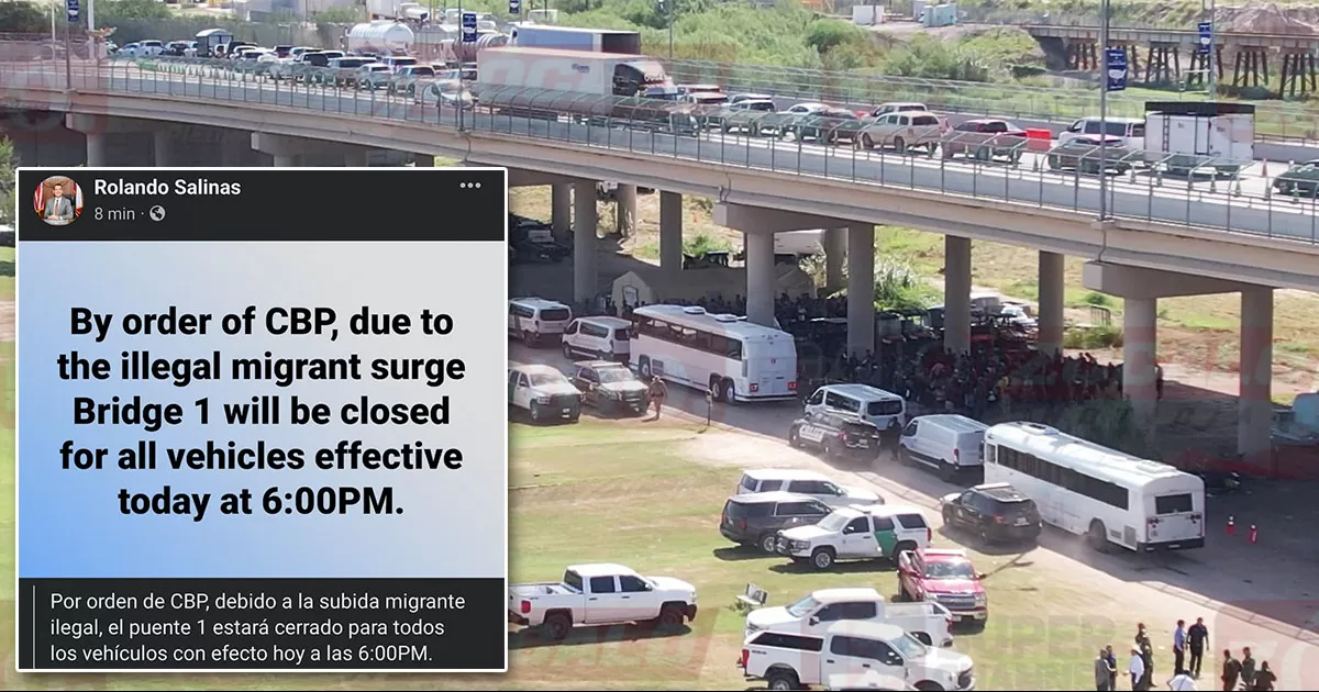 Lo anterior se acordó con el Sistema Municipal de los Puentes de Eagle Pass y se debe a la crisis migratoria sin precedentes que está enfrentando esta frontera.