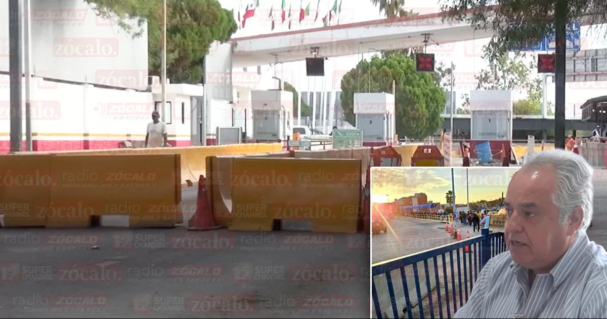 "Por el momento no se puede manejar una fecha para que se permita nuevamente el cruce de automóviles", dice el administrador del puente internacional uno