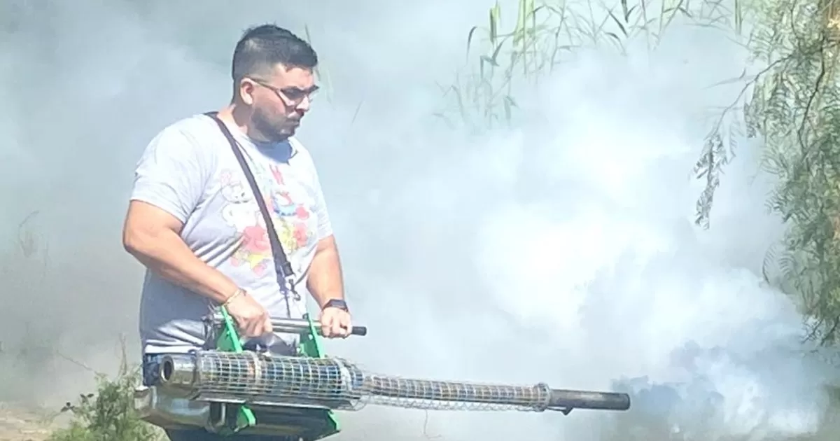 Fumigan áreas sobre vegas del río Bravo