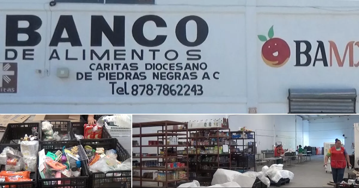 Banco de Alimentos apoya con despensas a 600 familias y 23 instituciones de municipios de la región norte