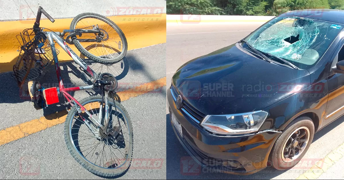 resultó con diversas lesiones y raspones en el cuerpo por lo cual fue trasladado al Hospital General Centro de Salud.