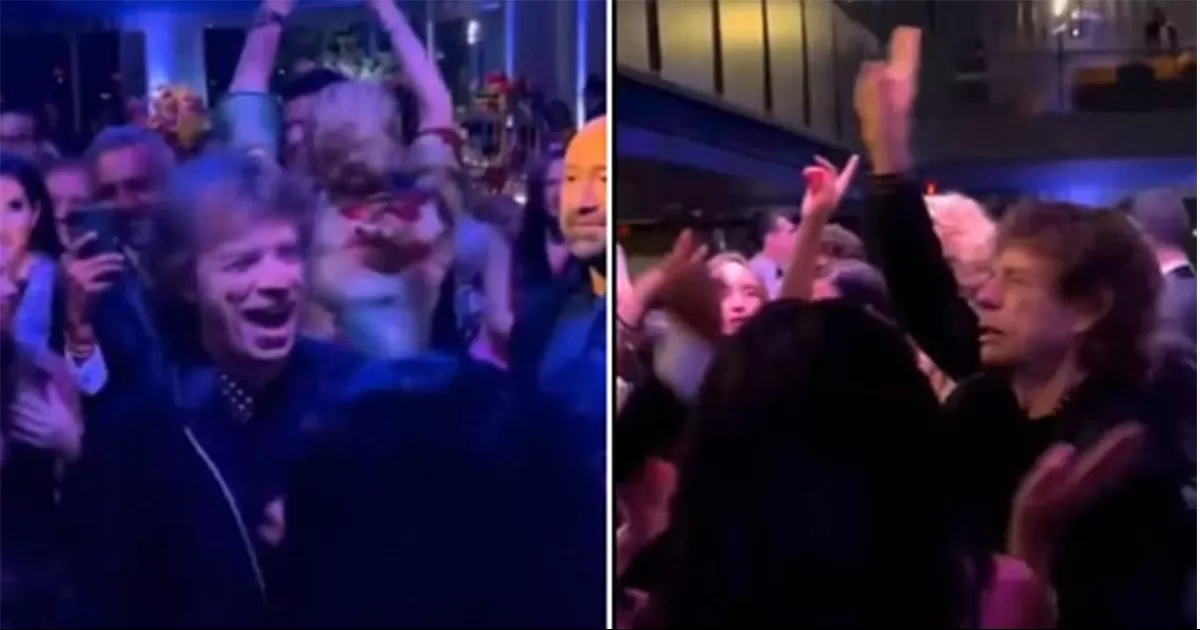 Mick Jagger sorprende al bailar reguetón en una disco; video se hace viral