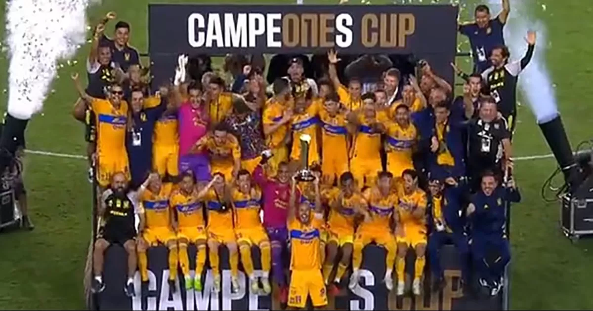 ¡Otra copa para Tigres! conquistan el Campeones Cup