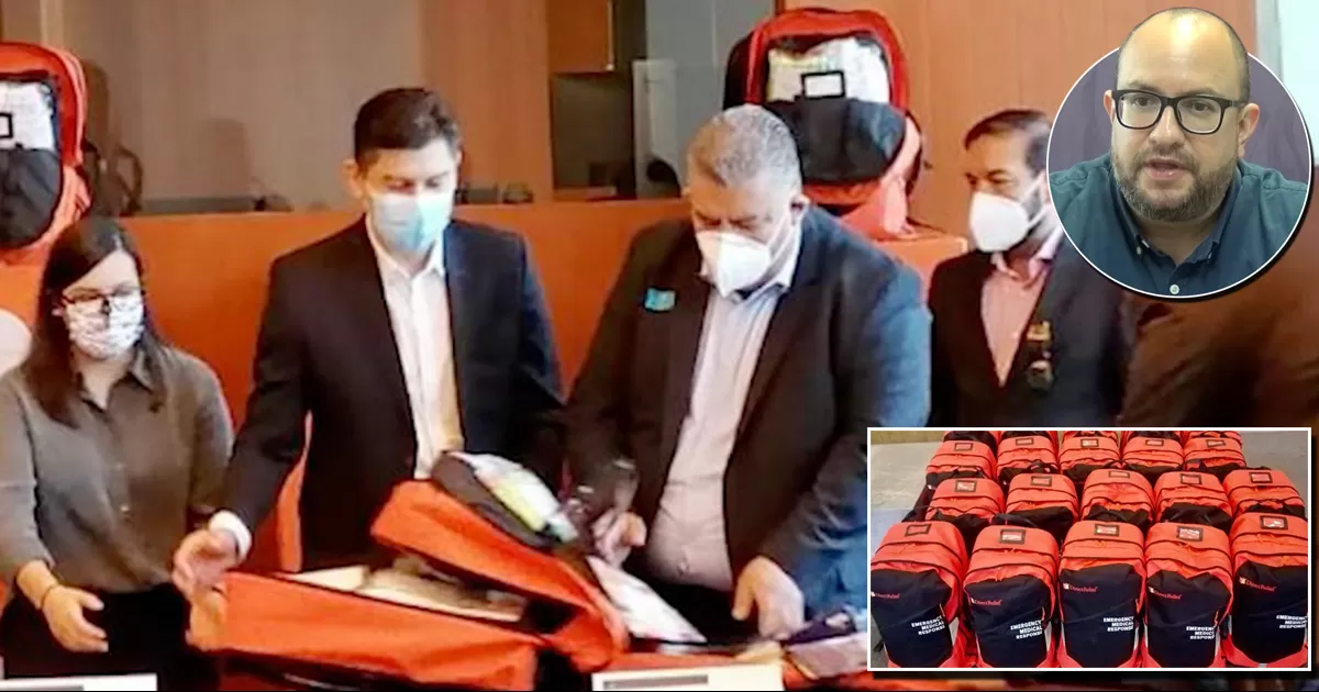 El material que recibirán se utilizará ya sea en módulos de atención a migrantes que se pudieran instalar o bien a través de las brigadas en los lugares por los cuales este grupo poblacional hace sus recorridos.