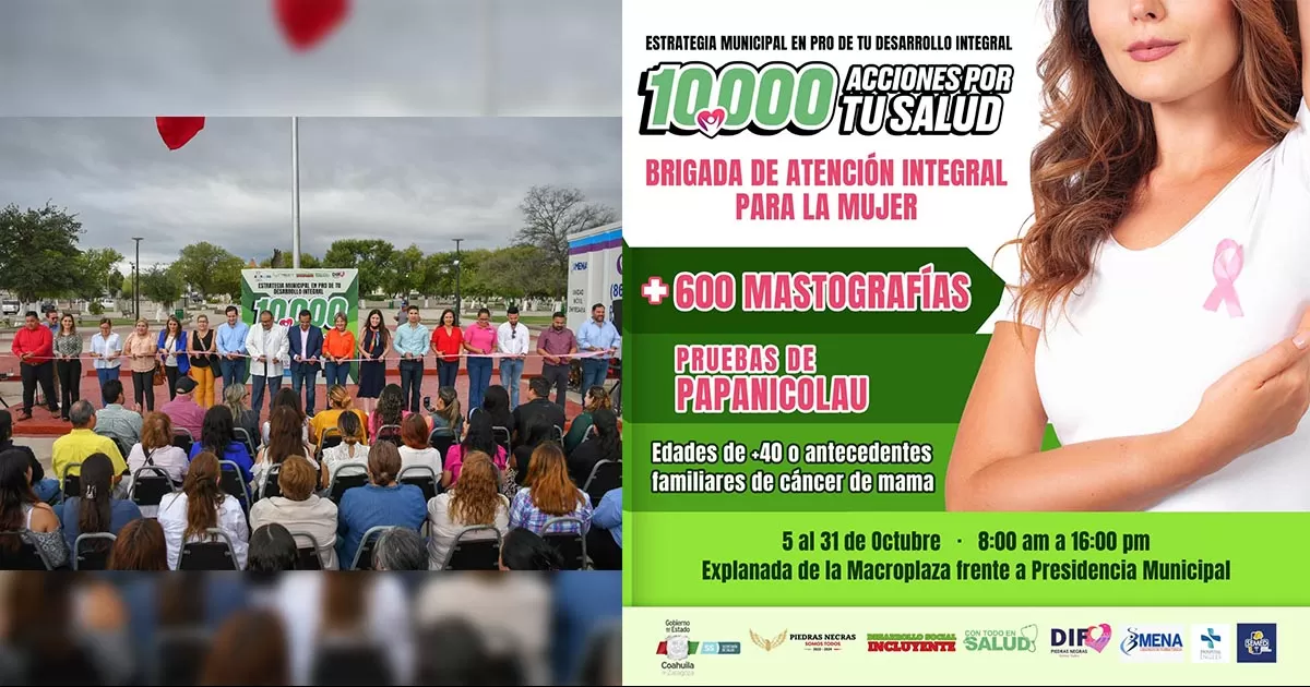 Los exámenes de detección de estos tipos de cáncer se estarán practicando todo el mes de octubre en la Macroplaza Uno.