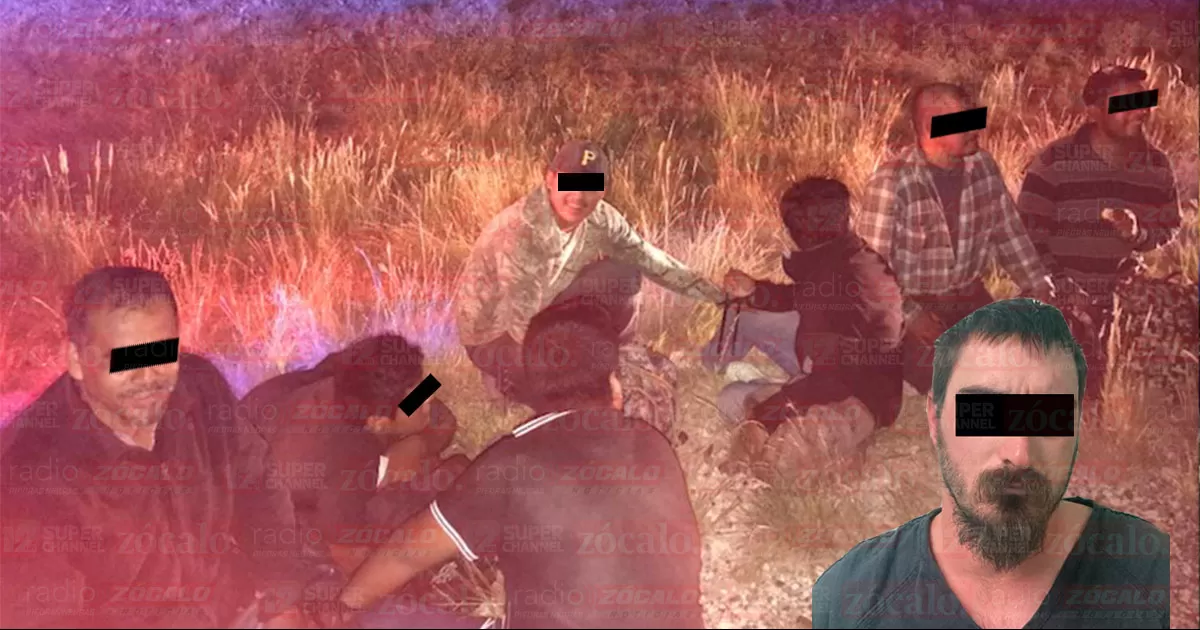 Contrabandista armado es detenido con 7 migrantes
