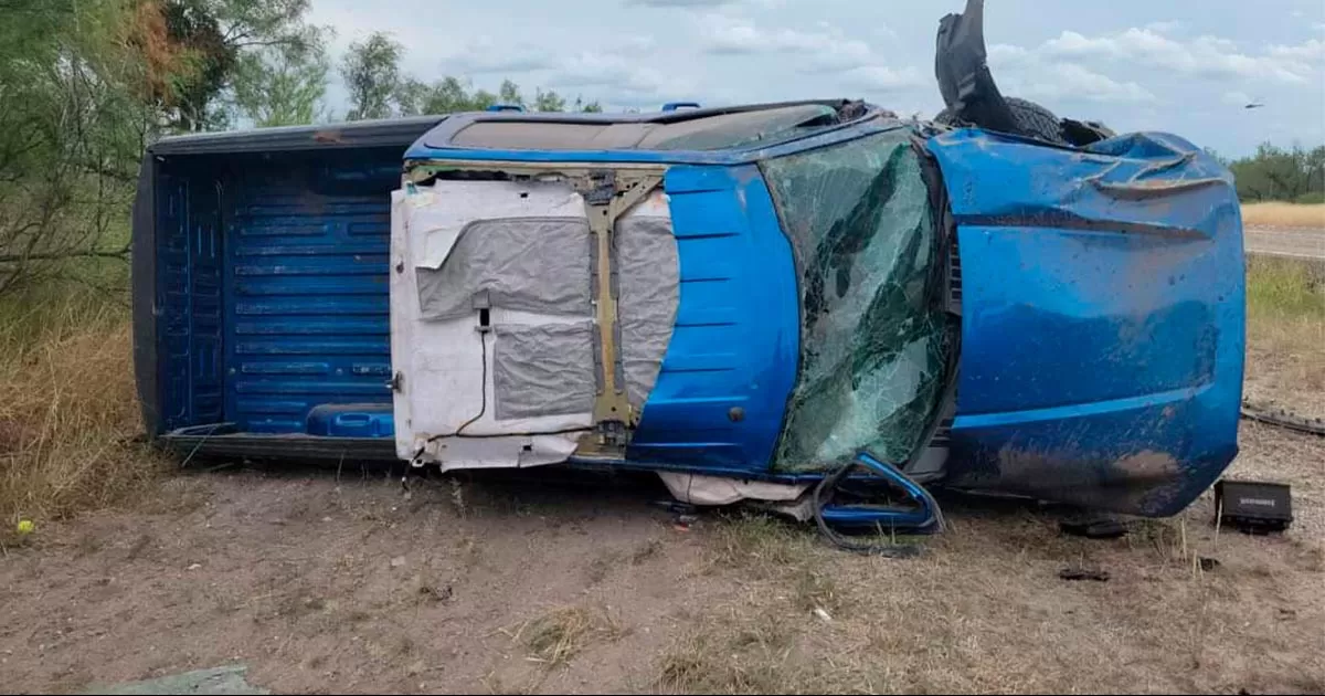 Muere un migrante y 10 heridos en accidente