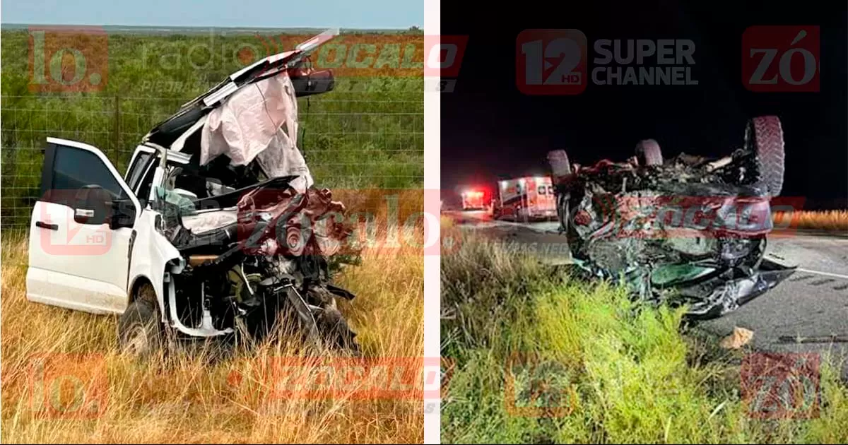 Choque frontal deja 2 fallecidos en la 277 en Eagle Pass