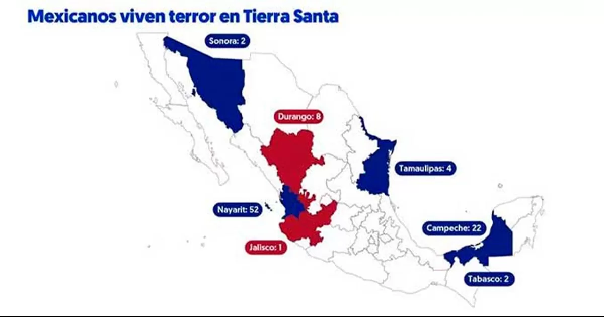 Mexicanos en Israel: ¿De qué estados son los ‘paisanos’ varados en Medio Oriente?