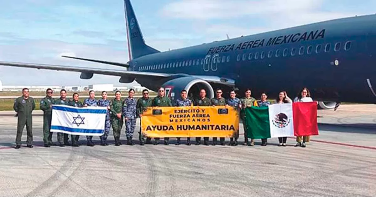 Integrantes del equipo nacional de gimnasia rítmica fue rescatado de Israel durante esta primera operación.