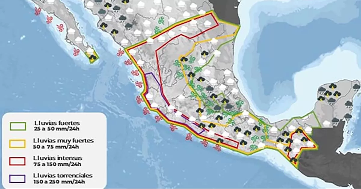 Dejan ciclones 3 muertos; reportan ‘alerta máxima’