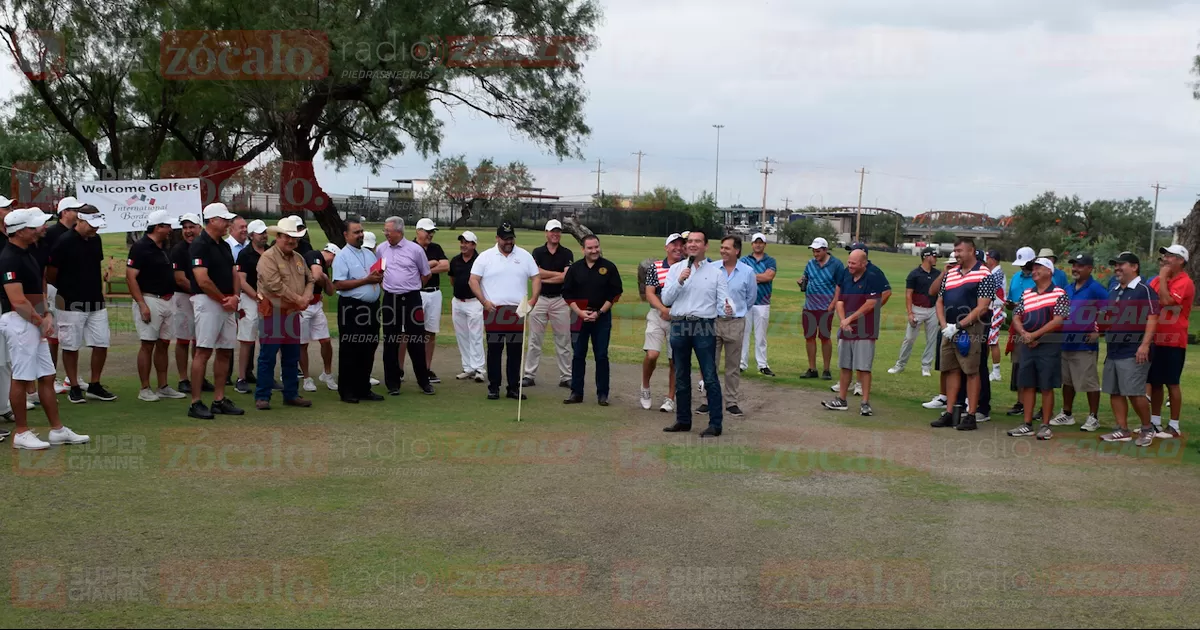 Abren Eagle Pass y Piedras Negras Torneo Fronterizo de Golf en su 15ava edición