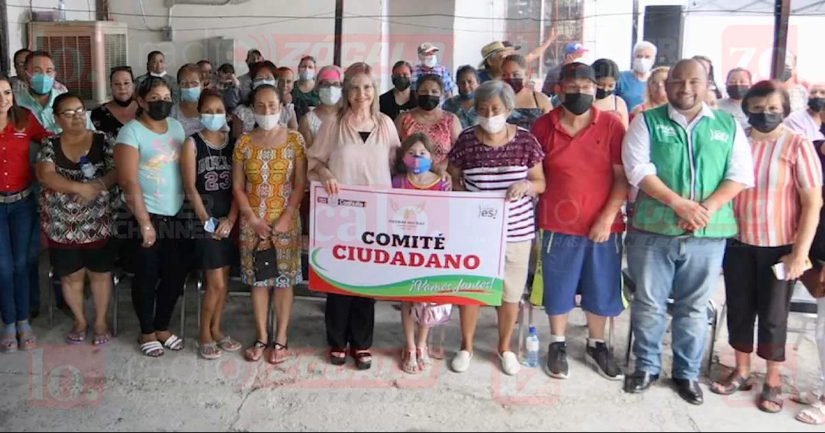 La alcaldesa Norma Lucille Treviño Galindo afirmó que se ha procurado contar con una agrupación en cada una de las colonias