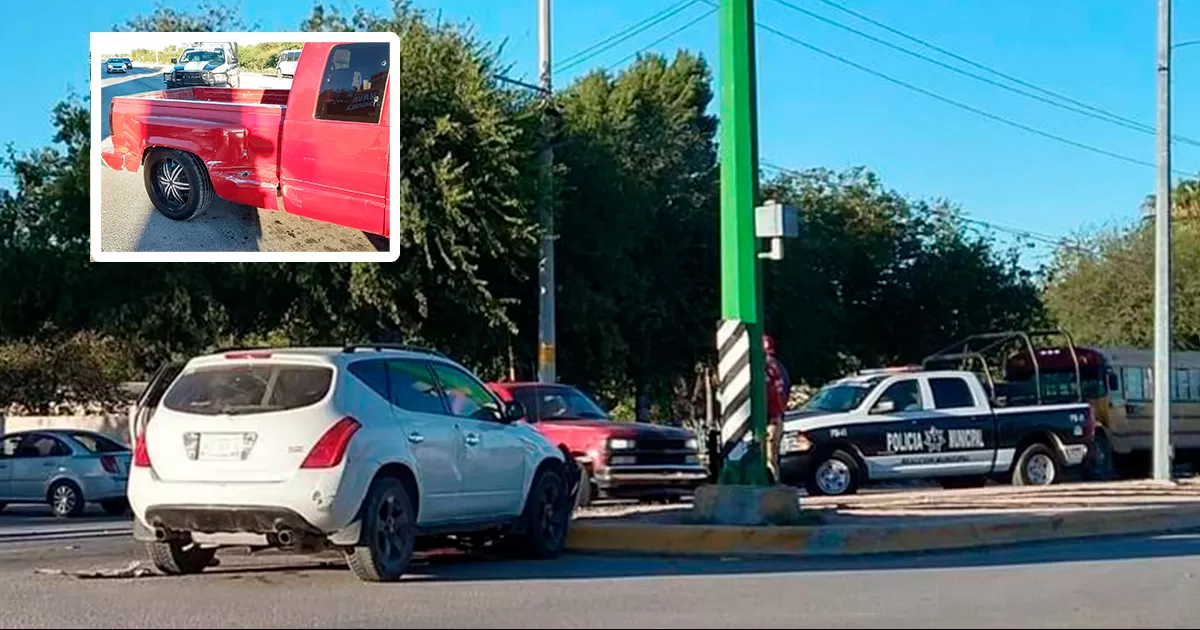Los dos conductores involucrados aseguraron que tenían el semáforo en verde, por lo que ninguno aceptó ser el responsable.