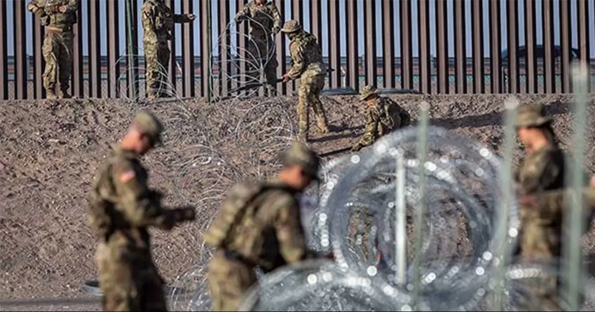 Denuncian que Texas extiende alambrada en la frontera con México pese a críticas