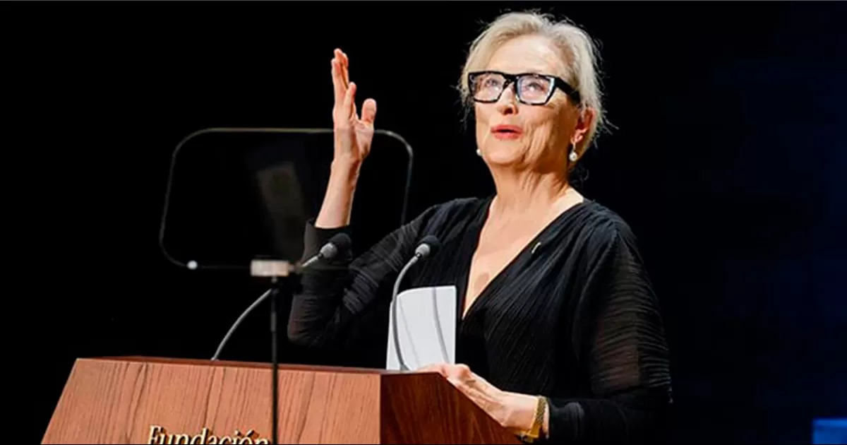 Streep reivindicó este viernes el 'don de la empatía' como forma de 'acercamiento y diplomacia'.