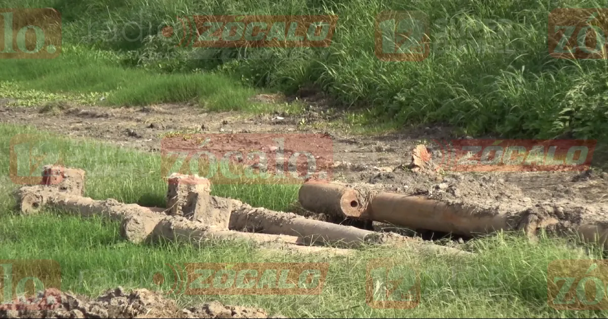 El gerente del SIMAS, Juan Olvera Velázquez, detalló que se sustituyeron ocho tubos de 30 pulgadas de diámetro en dichas obras.