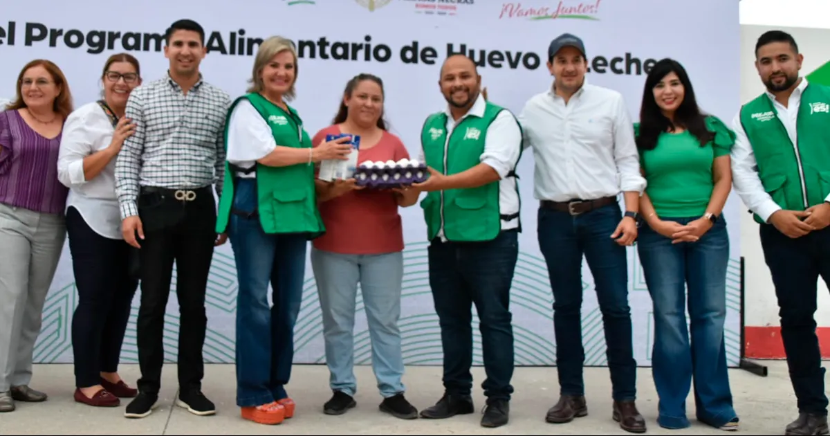 Inicia Programa Alimentario de Huevo y Leche