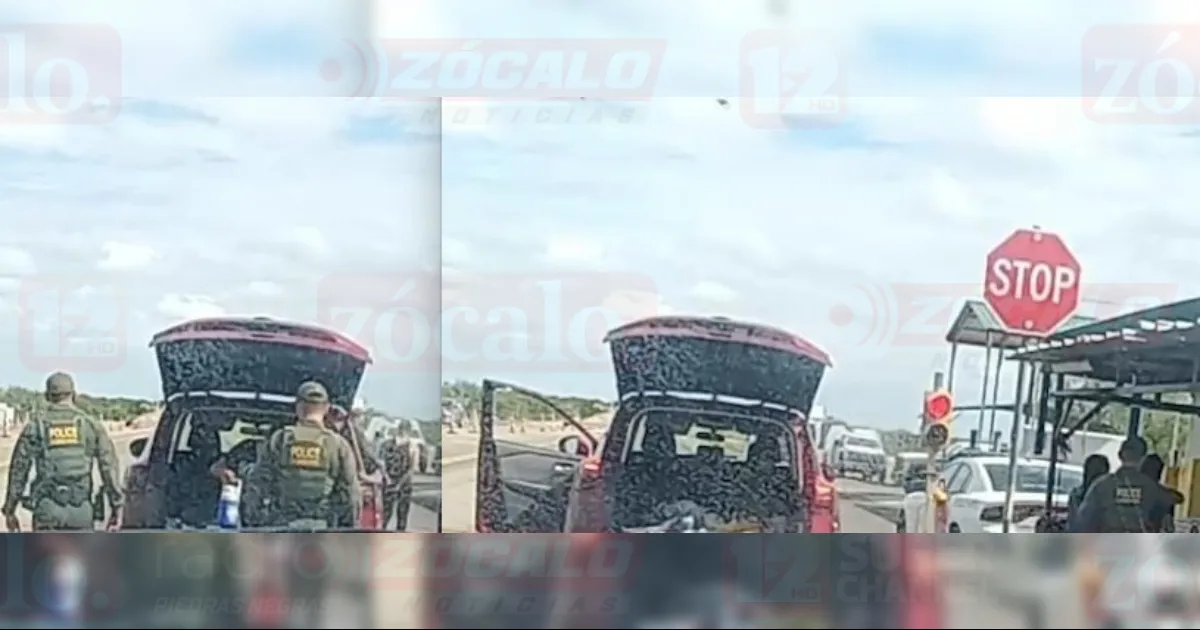 Quiso burlar retén de la Patrulla Fronteriza con 4 migrantes