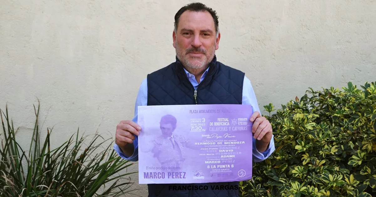 Ambiente por el Festival Taurino en honor a José Vaca, y beneficio de la Academia Taurina: Claudio Huerta