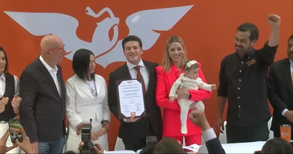 Desde las instalaciones de MC en la Ciudad de México, García Sepúlveda recibió la constancia que lo acredita como precandidato.