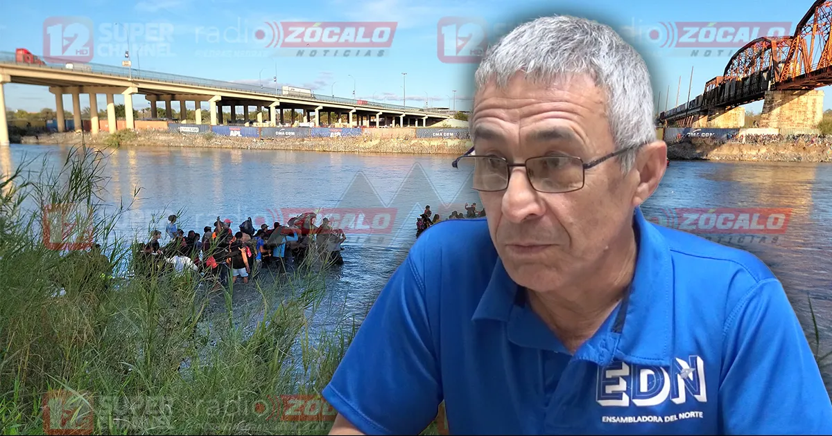 Texas podría reactivar restricciones en Puente Dos, si cruces de migrantes rebasan los mil por día