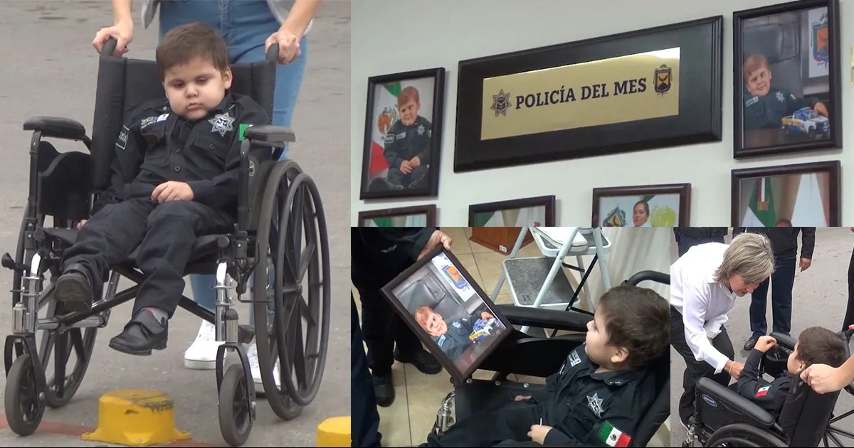 Lamenta municipio fallecimiento de Elian Grijalva, Policía Honorario de 4 años