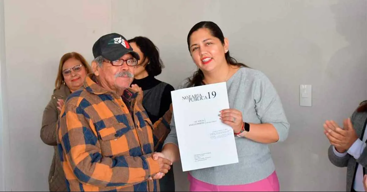 La alcaldesa María del Pilar Valenzuela dijo que el objetivo principal de esta campaña es fortalecer los lazos familiares y dar certeza sobre el patrimonio.