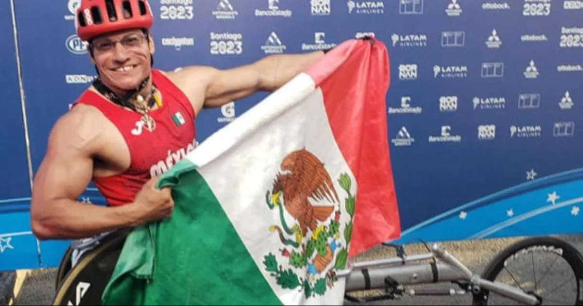 Juan Pablo Cervantes conquista oro y récord en Parapanamericanos 2023