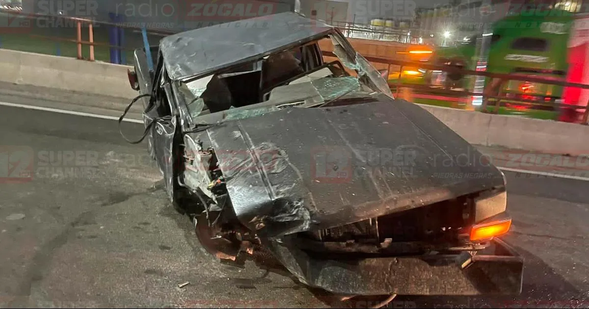 Tres lesionados de gravedad en accidente de la 57