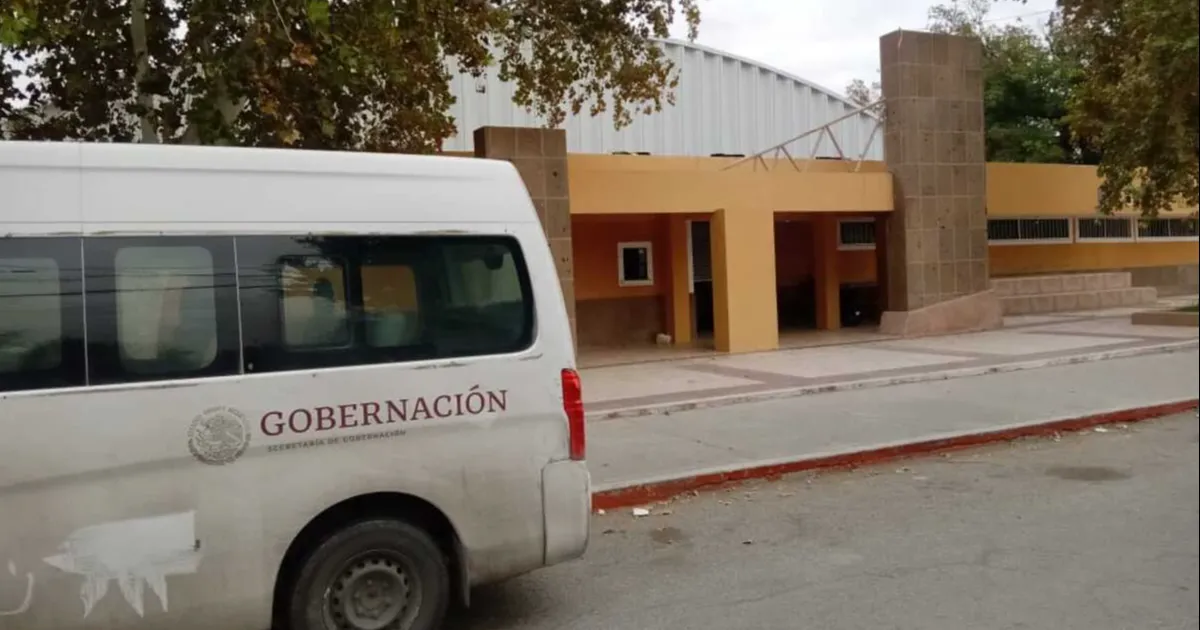 Habilitan gimnasio Beto Estrada para procesar a migrantes