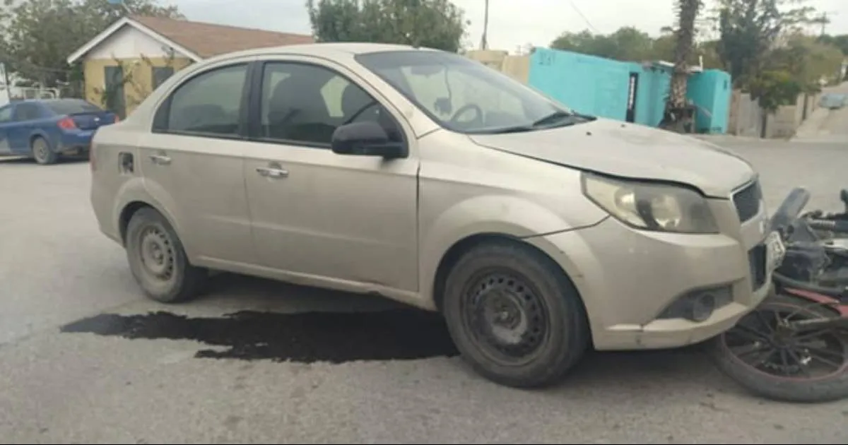 Lesiona a motociclista en accidente en Acuña