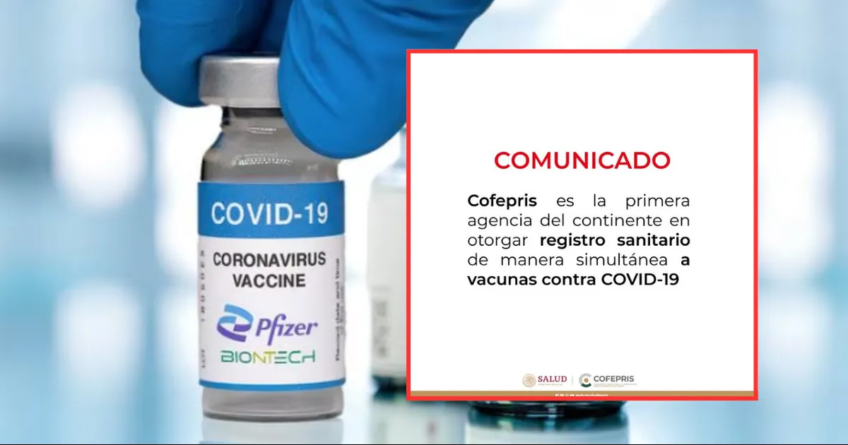 Anunció a través de un comunicado que le dio el registro sanitario a las vacunas Pfizer y Moderna