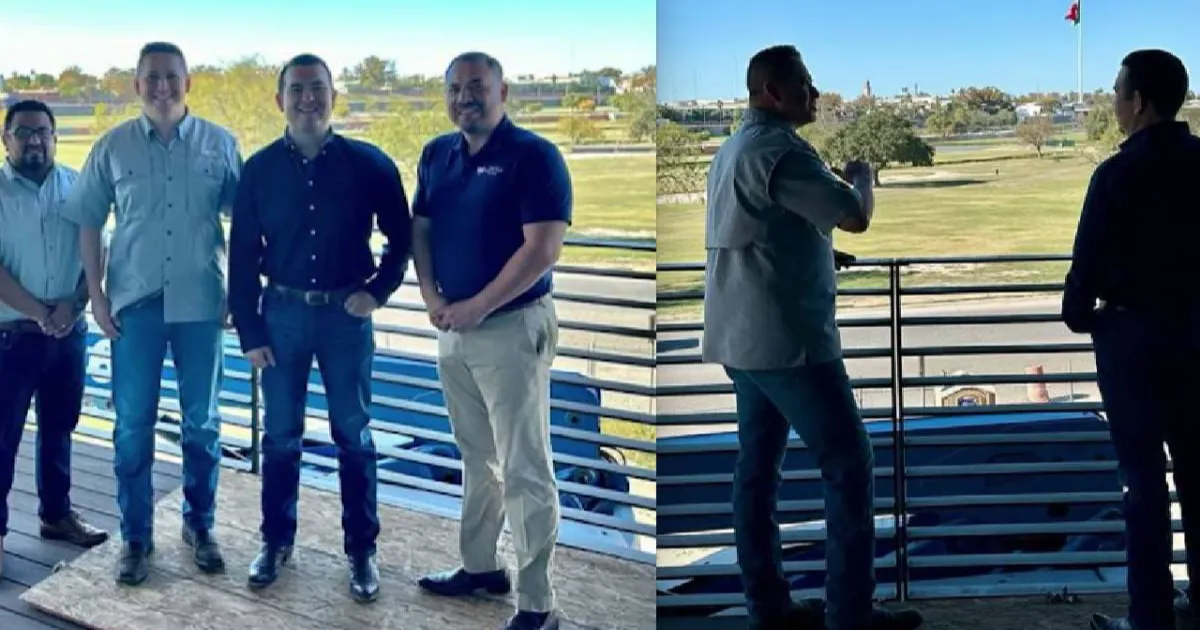 Se le informó sobre la situación que aguarda el cierre parcial del puente internacional 1, así como los proyectos de mejoras al segundo cruce fronterizo