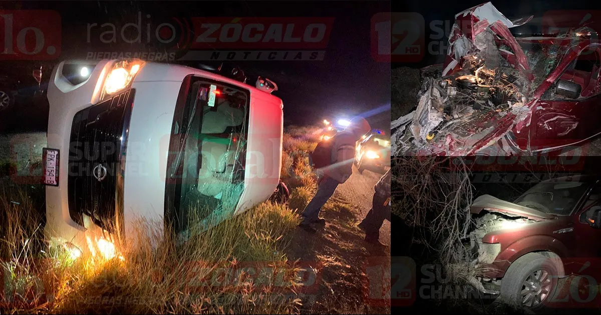 El conductor de una F150 quien es responsable después de provocar el accidente, se dio a la fuga.