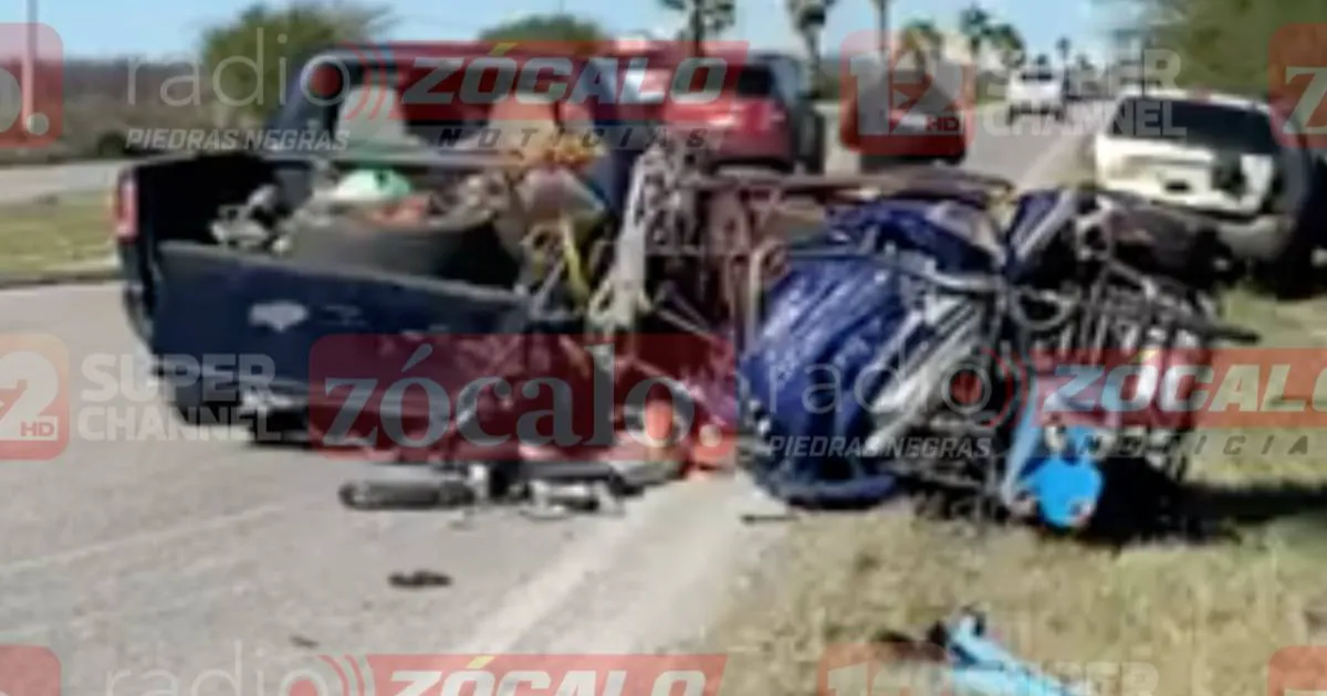 Uno de los tres vehículos involucrados dio vuelta en 'U" sin precaución, originando el percance automovilístico