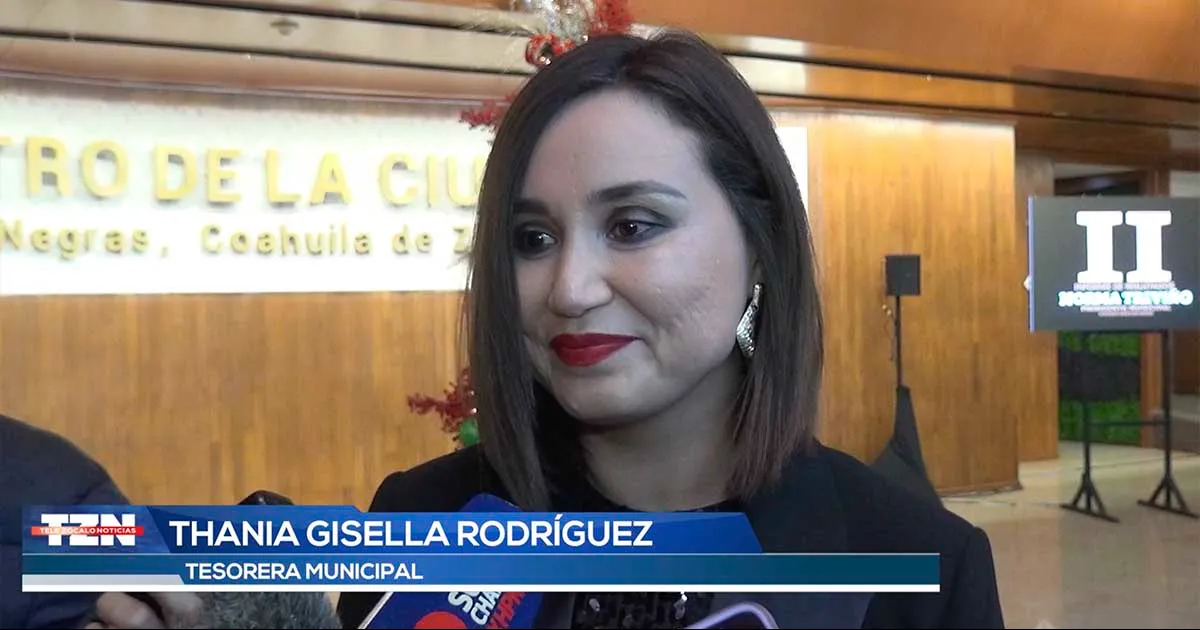 Thania Gisella Rodríguez Estrada, Tesorera Municipal, señaló que el cierre financiero del 2023 va sin contratiempos.