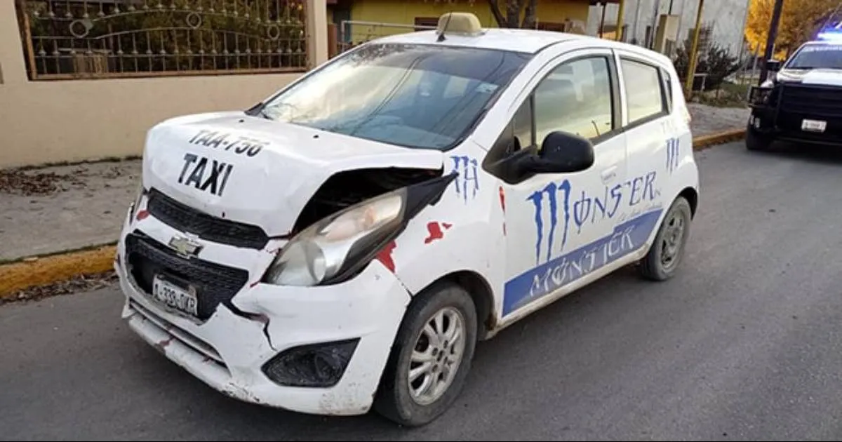 Provoca taxista accidente en Acuña