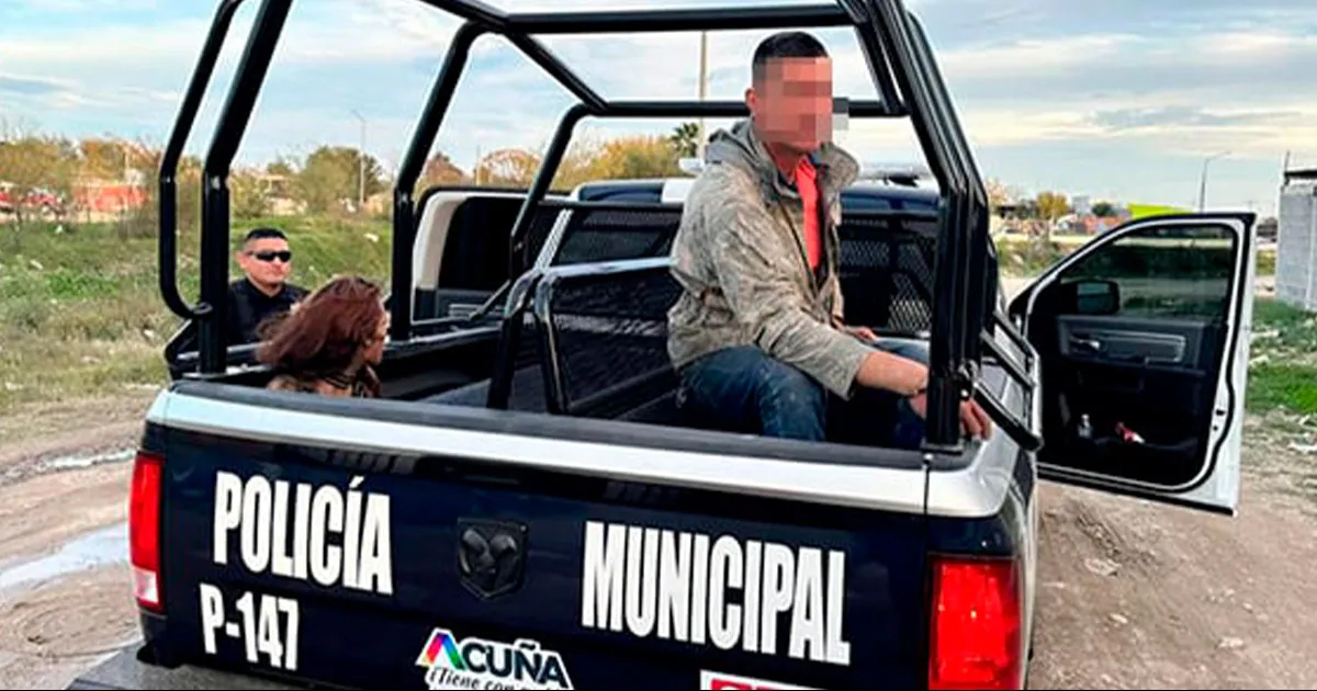 Detienen a pareja por incendio de vivienda en Acuña